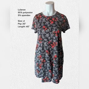 #59 Lularoe Roses Dress